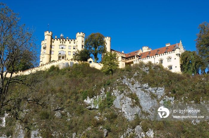 德国南部菲森(Fussen)旧天鹅堡(Schloss  Hohenschwangau)