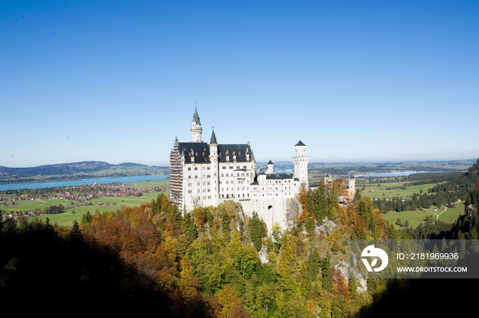 德国南部菲森(Fussen)旧天鹅堡(Schloss  Hohenschwangau)