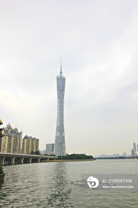 广东省广州珠江新城城市建筑