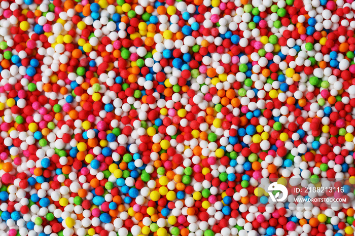 colorful  sprinkles grainy sugar background