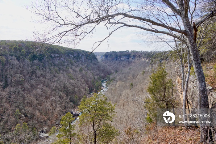 Little River Canyon National Preserve in Alabama USA