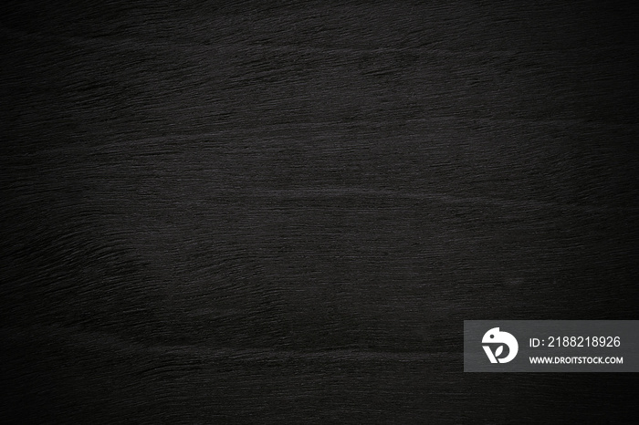 Black grey wooden plank wall texture background, old natural pattern of dark wood grained.