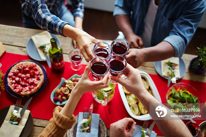 Thanksgiving toast