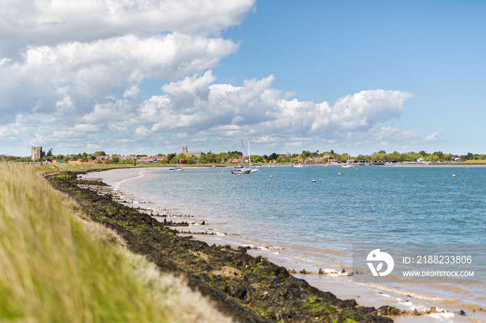 The village of Orford located in Suffolk, UK