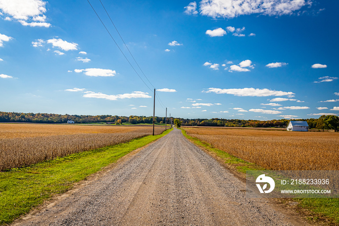 Parke County Indiana Agriculture Fields