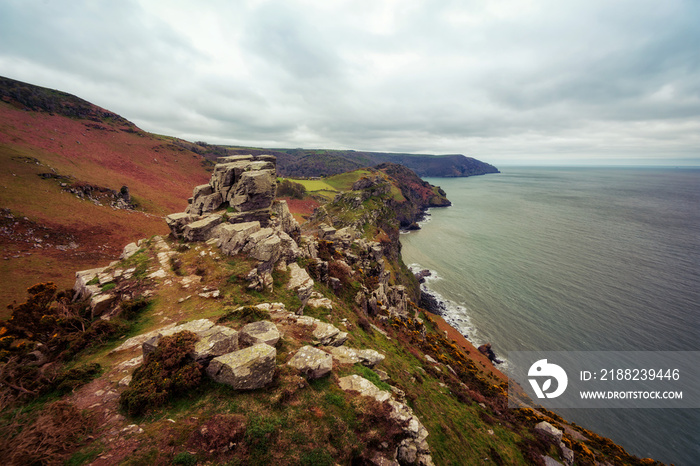 Lynton Valley of Rocks United Kingdom