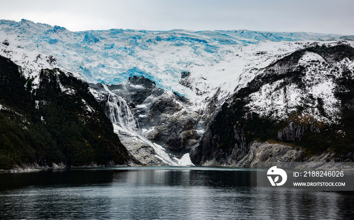 Glacier Alley in the Beagle Channel, Chilean Fjords