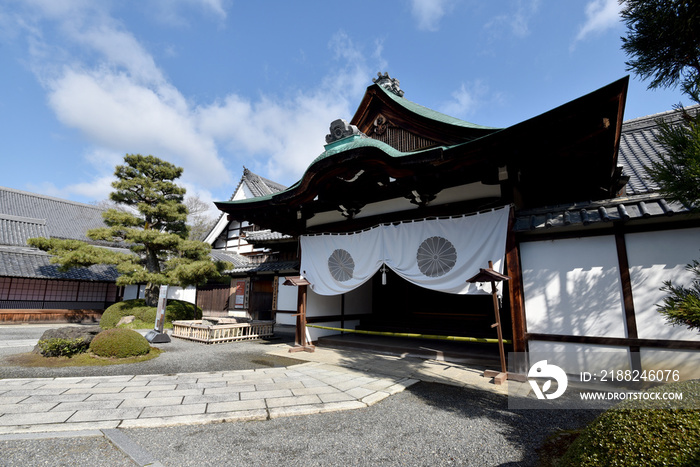 大覚寺　式台玄関　京都市