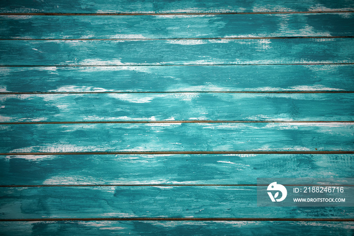 Blue weathered wooden wall texture. Architectutral background.