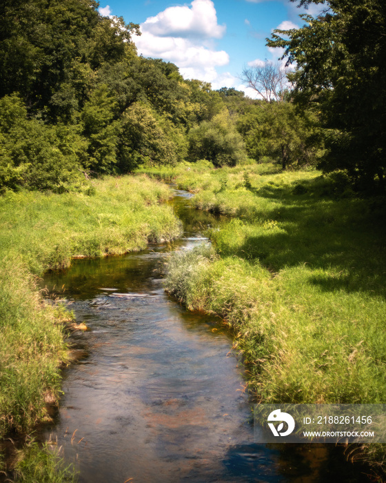 Rush River near Martell