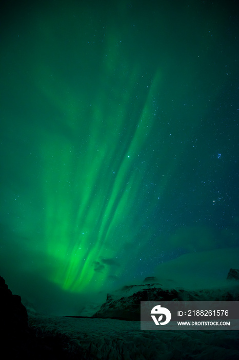 Northern Lights, Southern Iceland, Iceland, Europe