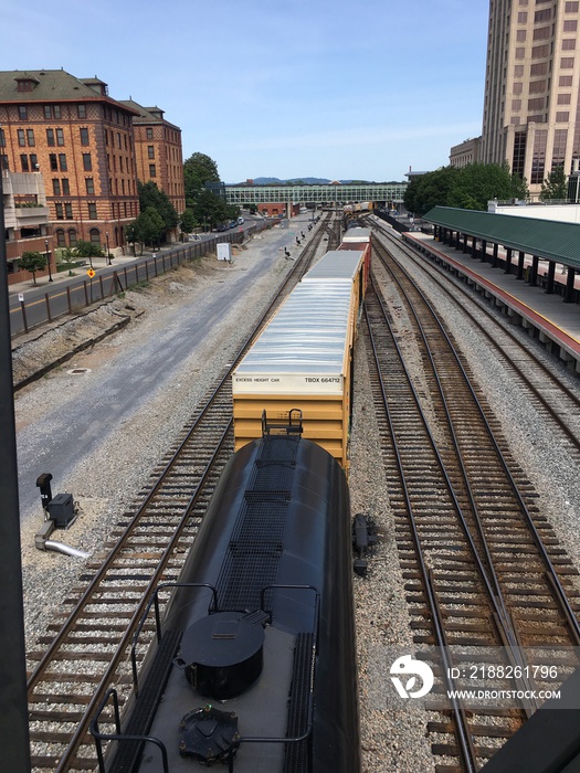 Norfolk Southern Freight Train - Roanoke, VA