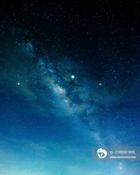 Noise,Milky way galaxy with stars and space in the universe background at thailand