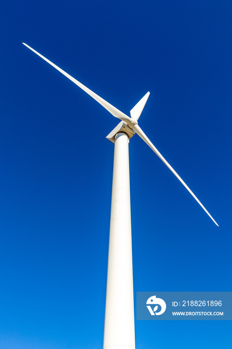 Erneuerbare Energie an einem Windrad im Werratal - Thüringen - Deutschland