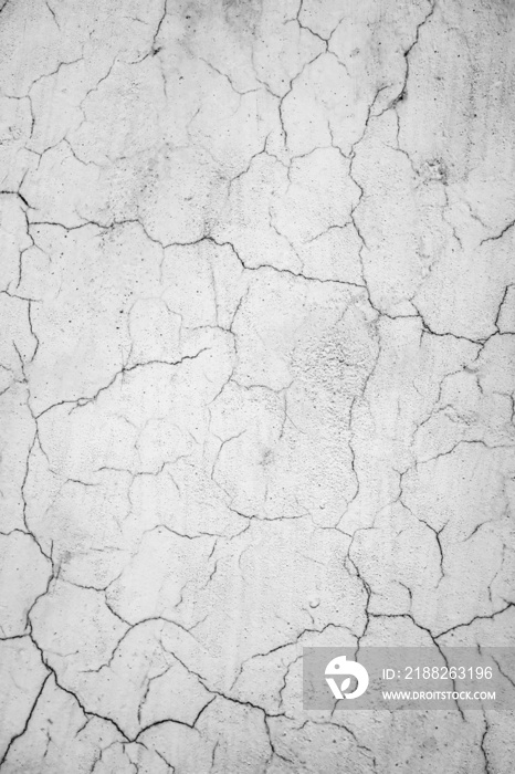 Old concrete wall with cracks , background, texture.