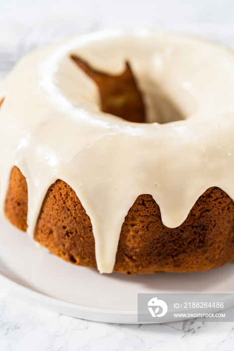 Eggnog Bundt Cake