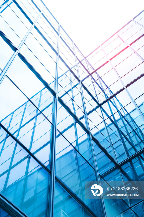 metal and glass roof of a mall