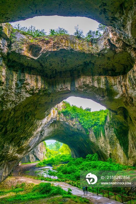 Devetashka cave in Bulgaria, near Lovech