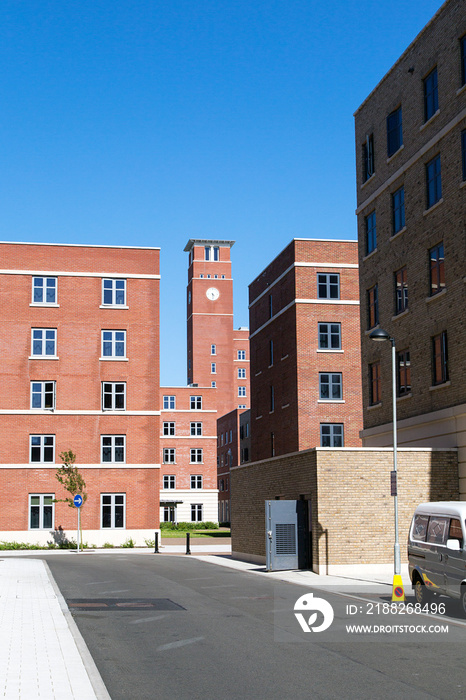 Swansea Bay Campus is located right on the beach on the eastern approach to Swansea, and is the home to the College of Engineering. Bicycles stored in a bike rack.