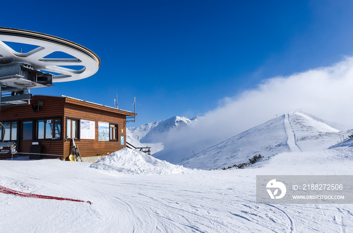 Markudjik ski centre in Borovets ski resort, Bulgaria