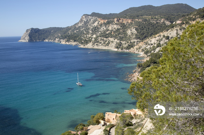 View from Es Cubells; Ibiza