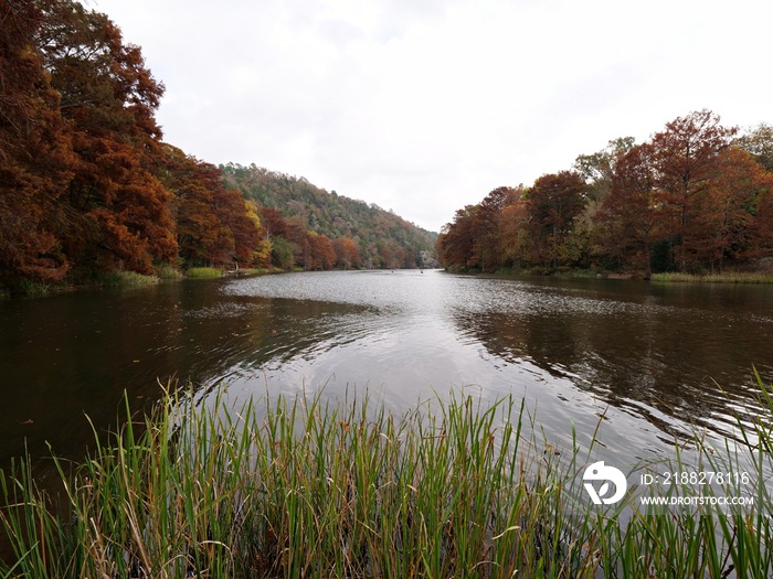 Autumn at the Mountain Fork River, Beavers Bend State Park, Oklahoma