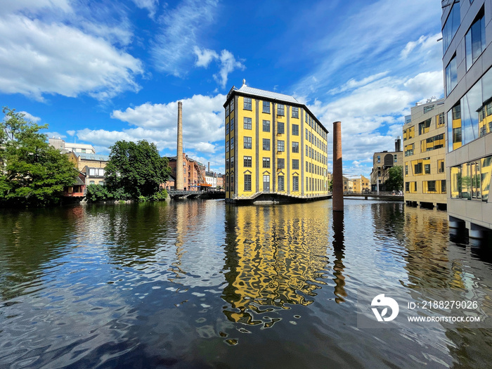 Gebäude des Museum für Arbeit  Arbetets Museum  in Norrköping, Schweden