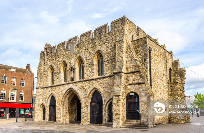 The Bargate, a medieval gatehouse in Southampton, England