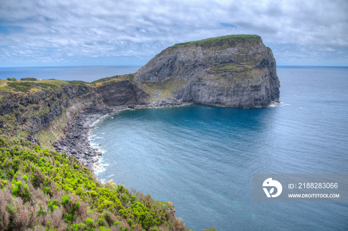 Ponta do Morro/Castelo Branco cone at Faial island, the Azores, Portugal