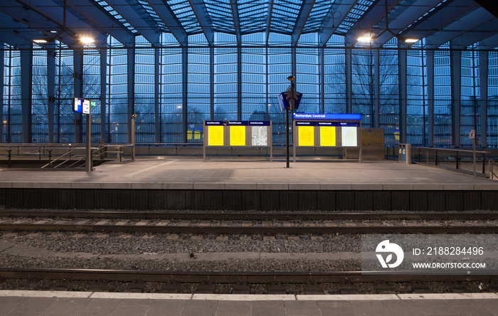 Delft Netherlands trainstation. Railway. Tracks.