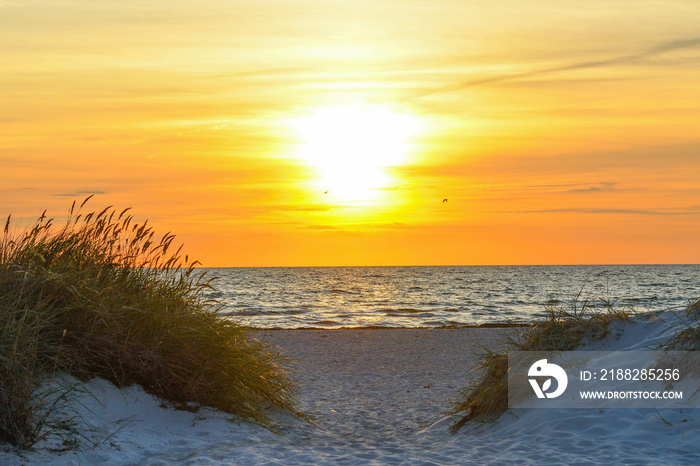 Sonnenuntergang Skanör