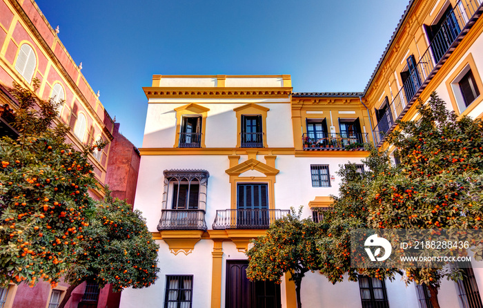 Sevilla landmarks, Spain