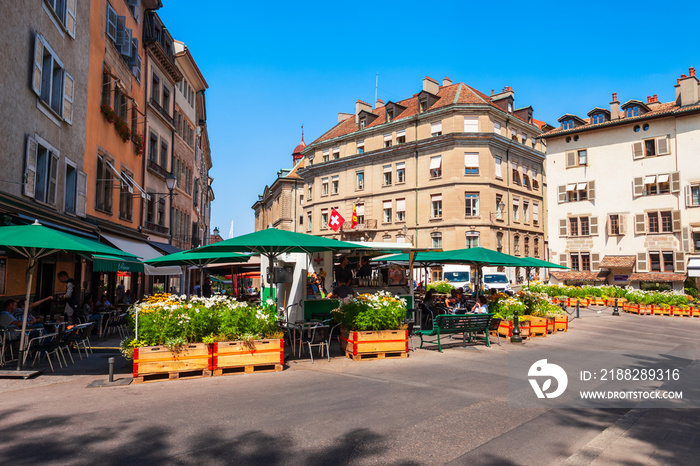 Place Bourg de Four square, Geneva