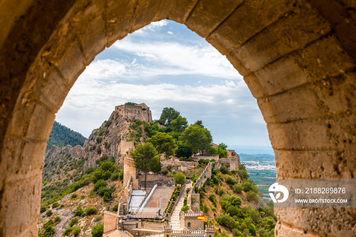 Fensterbogen Festung Xativa