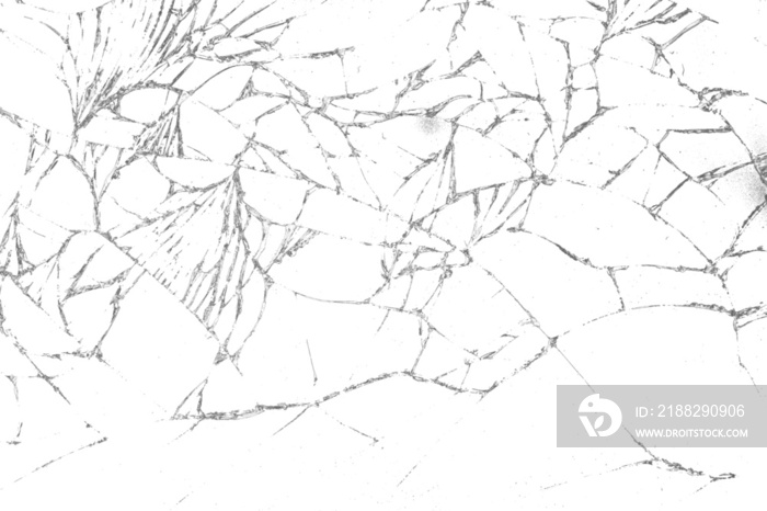 Broken glass texture background of mobile phone