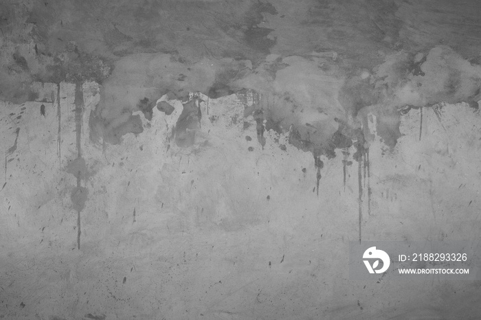 Texture of the old concrete wall with scratches, cracks, dust, crevices, roughness, stucco. Can be used as a poster or background for design.