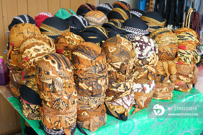 A blangkon or belangkon (in Indonesian) is a traditional Javanese headgear worn by men and made of batik fabric. There are four types of blangkons, distinguished by the shapes and regional Javanese.