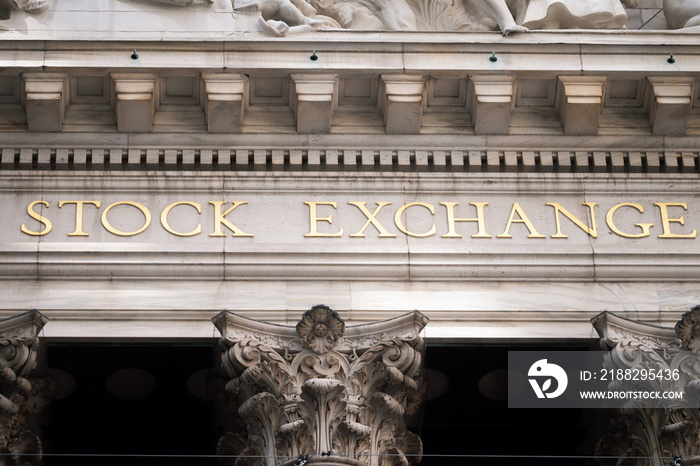 new york stock exchange in wall street