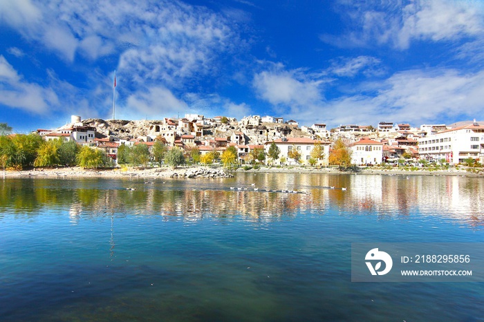 AVANOS CITY IN CAPADOCIA , TURKEY