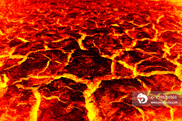 red lava texture background