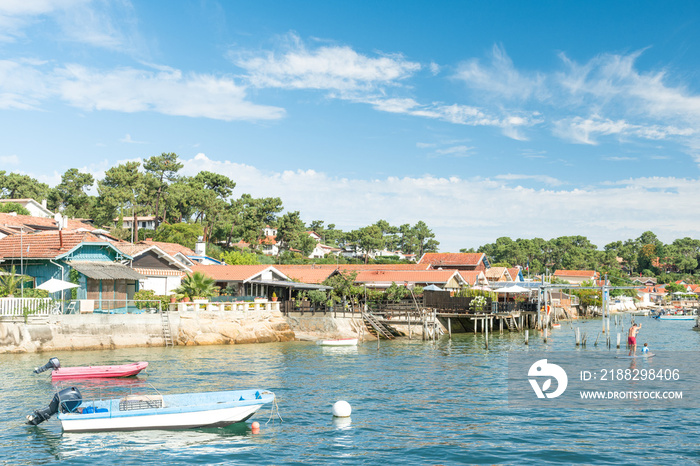 BASSIN D’ARCACHON (France), vue sur la baie