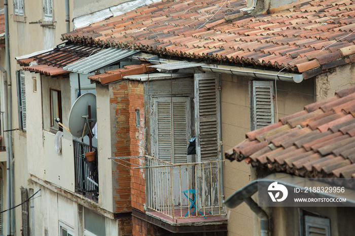 Immeubles vétustes MArseille Noailles