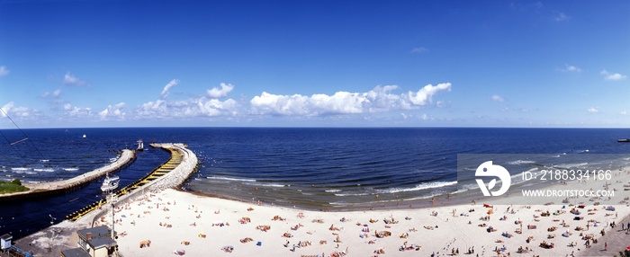 Kolberg an der Ostsee