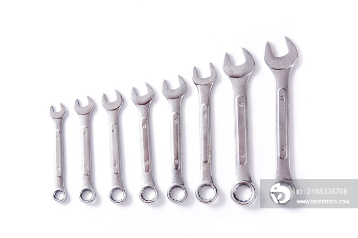 Wrenches of different sizes