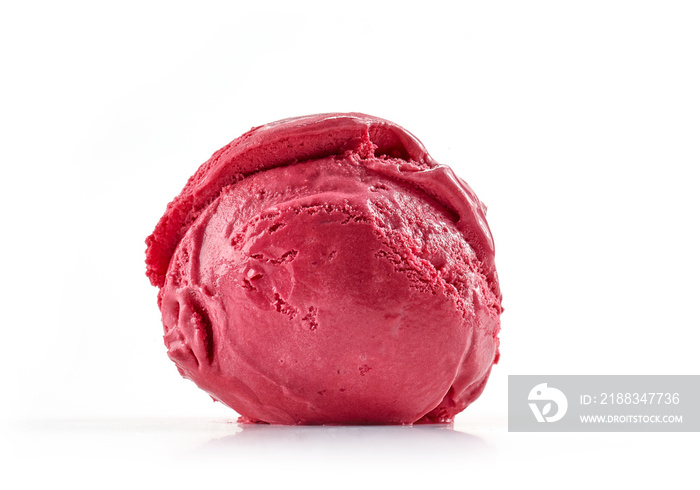 red cherry ice cream