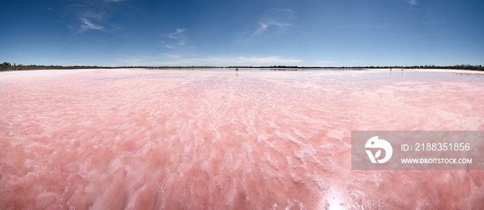 澳大利亚维多利亚州Nerrin Nerrin的粉红湖