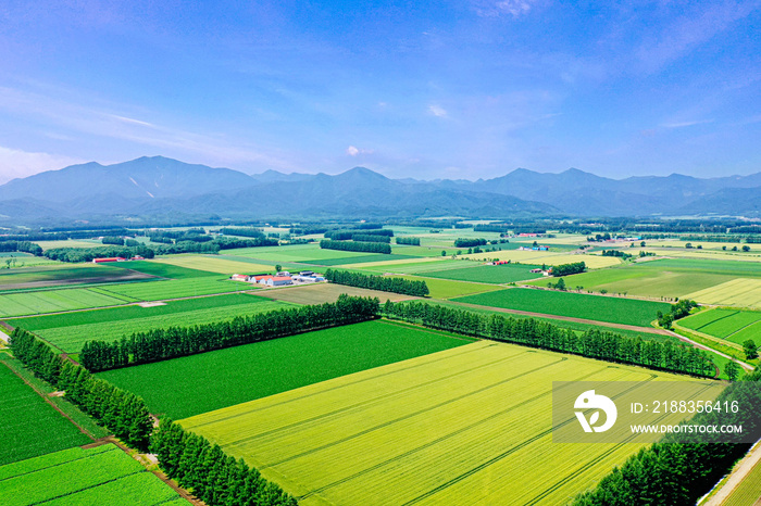 北海道の空撮