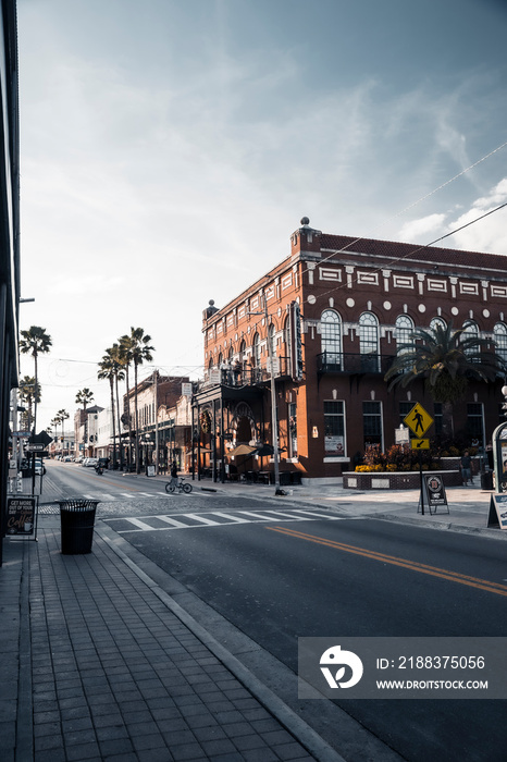 Street in Ybor City, Tempa, Florida, USA