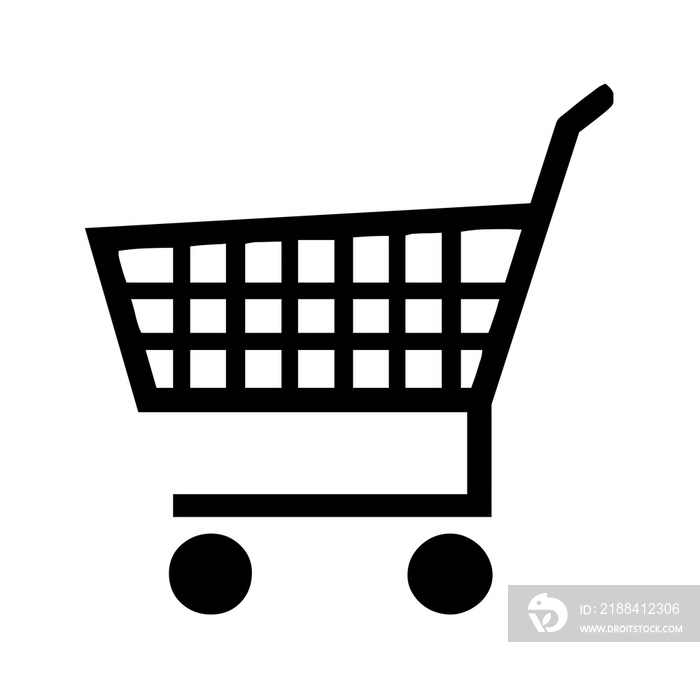 Shopping cart symbol