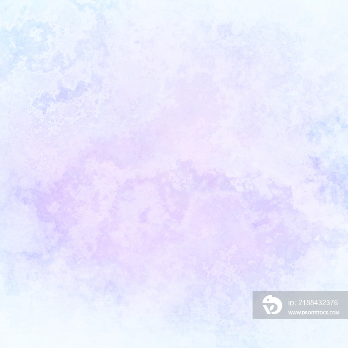 优雅柔和的水彩背景，中心为柔和的紫粉色，边框为蓝色，大理石
